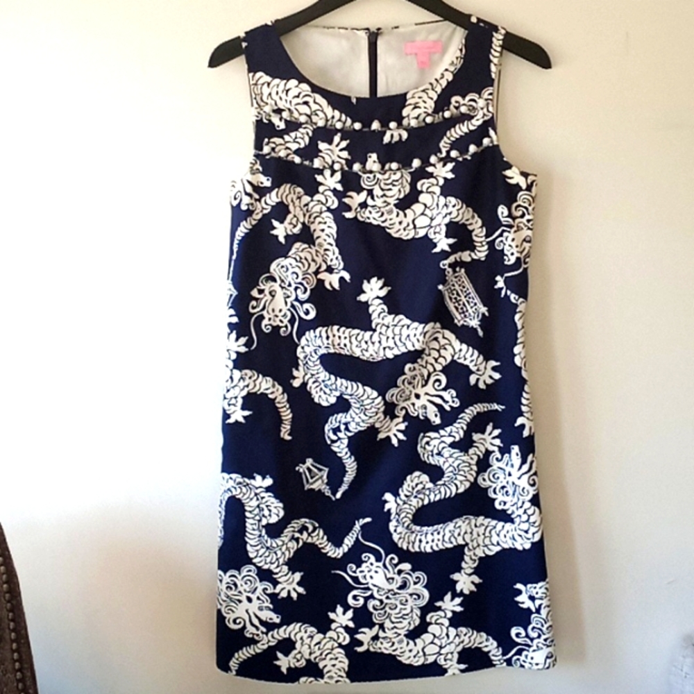 Lilly Pulitzer dragon dress size 2